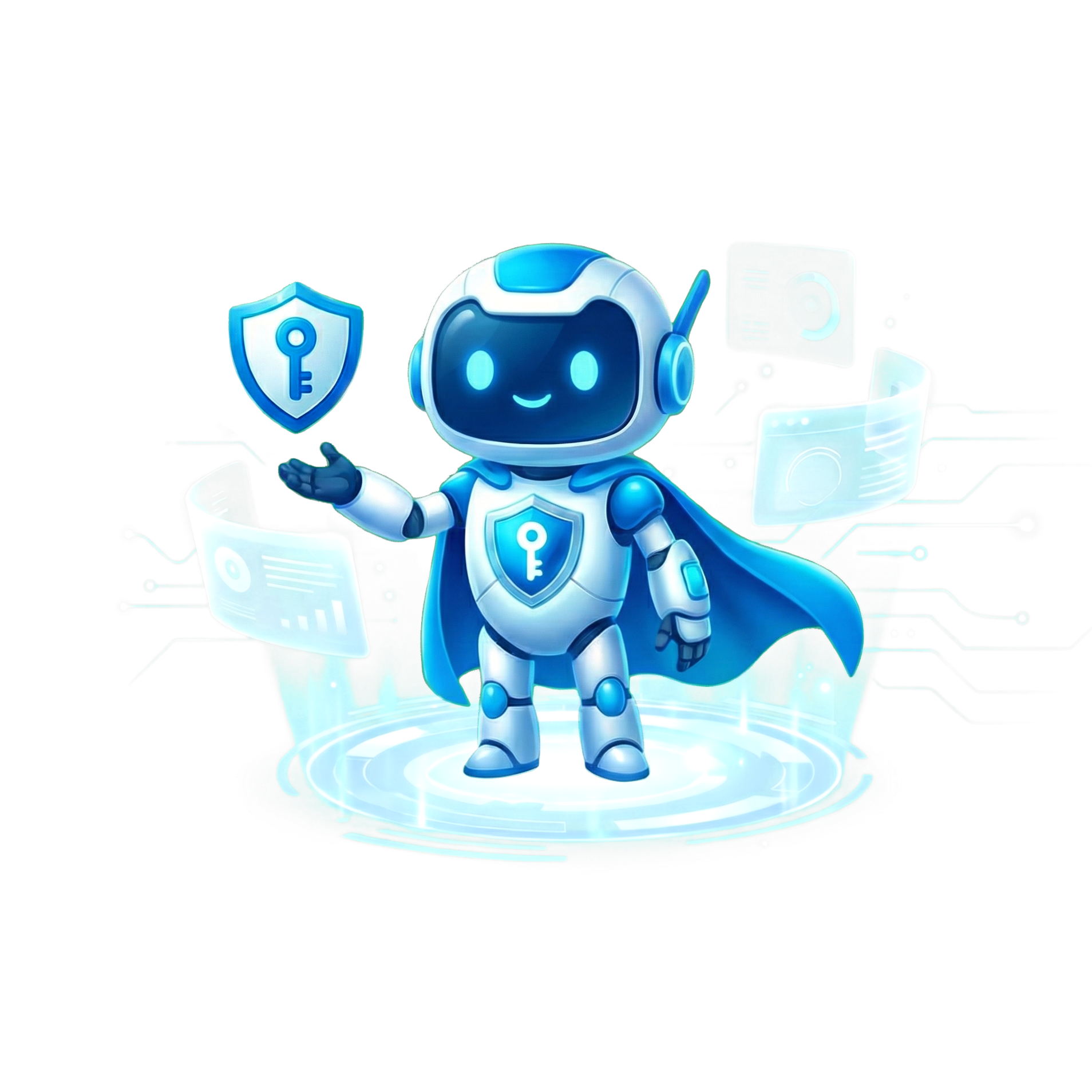 Cyber Robot Mascot